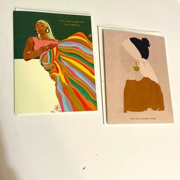 Seedlings note cards plantable envelopes 2 cards - Picture 10 of 10